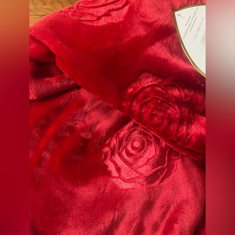 Red Throw Blanket